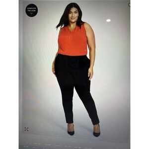 INC Women's Pants Black Size 26W